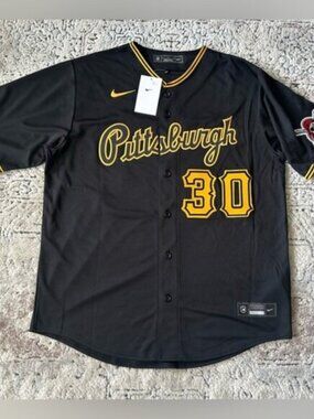 Nike Authentic Pittsburgh Pirates Paul Skenes #30 Black Jersey
